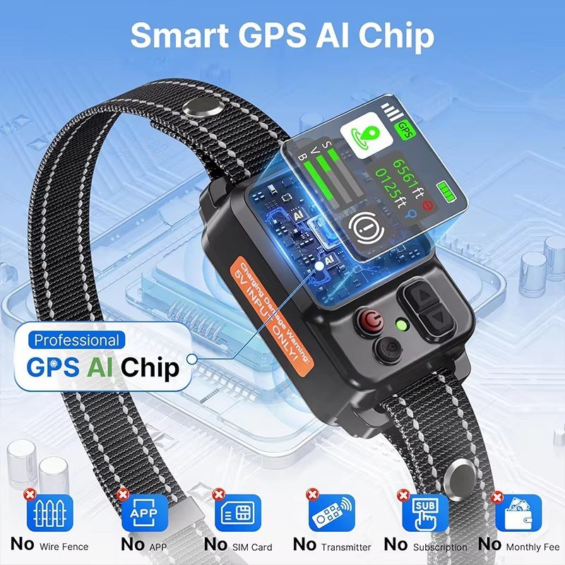 RoamFree GPS chip and onboard display